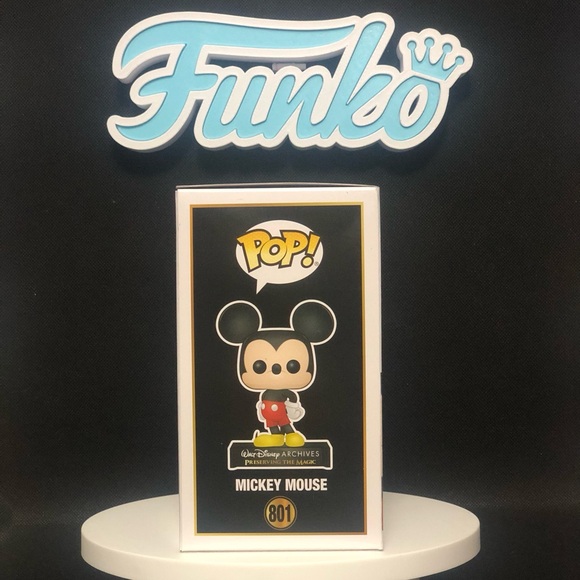 Mickey Mouse- 801 (50th Edition)- Disney- Mint Condition- Funko - Picture 4 of 8